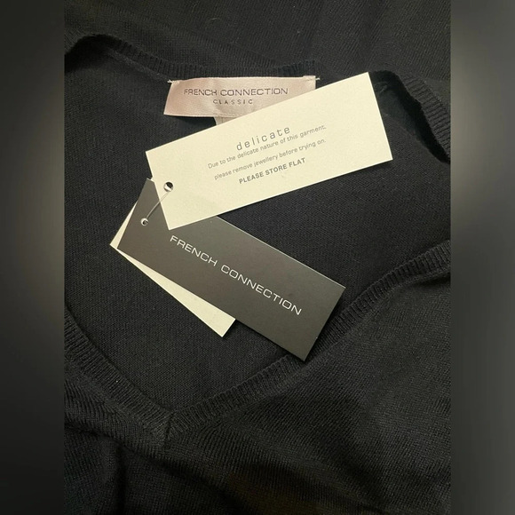 NWT French Connection Long Sleeve Sweater Dress - Size 4 - Picture 6 of 11